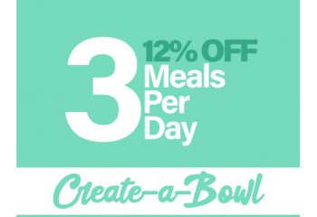 Create-A-Bowl: 3 Meals a Day Subscription