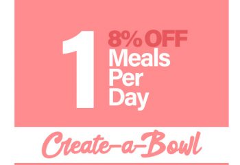 Create-A-Bowl: 1 Meals a Day Subscription