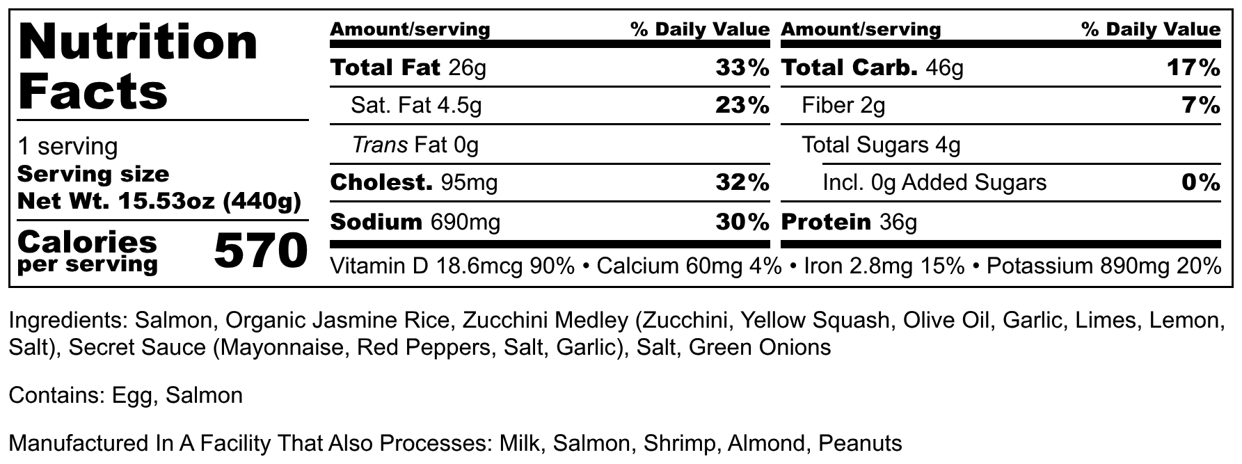 SEAFOOD | Blackened Salmon - Image 2