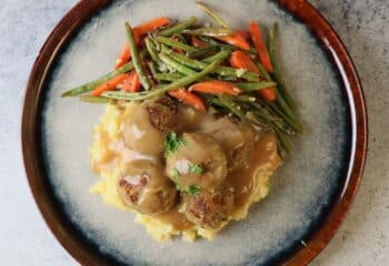 BALANCED | Turkey Meatballs & Gravy