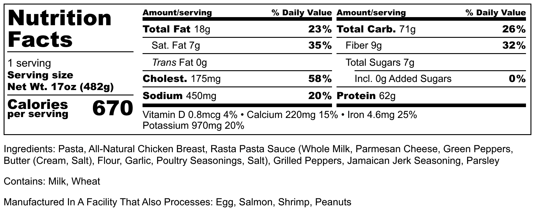 BALANCED | Jerk Chicken Pasta - Image 2