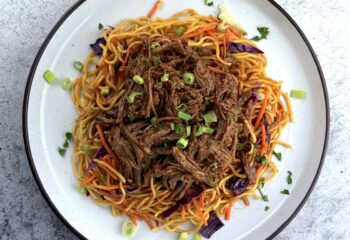 BALANCED | Glazed Beef Yakisoba
